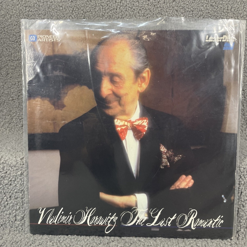 OOP! Vladimir Horowitz The Last Romantic 1985 LaserDisc LD Pioneer Laser RARE!